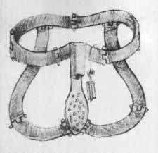 Restraining devices like chastity belts and straitjackets were used to curb masturbation in the Victorian era.