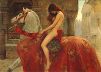 Lady Godiva Painting by John Collier, 1897